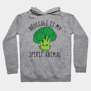 Broccoli Is My Spirit Animal Funny Hoodie